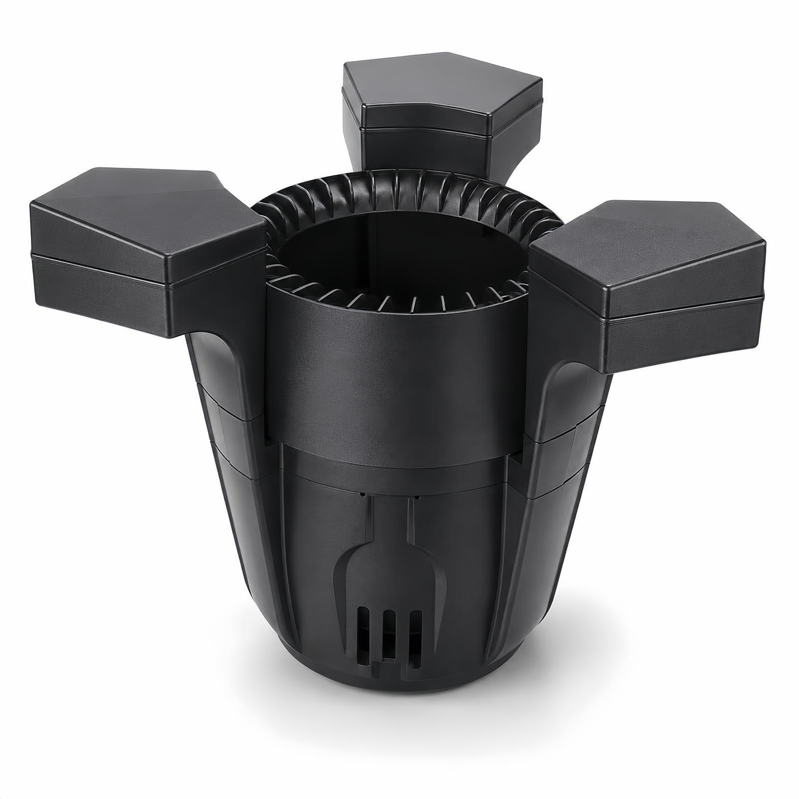 Skimmer Galleggiante per Laghetto, Pulitore di Superficie per Laghetto, Pompa Filtro per Laghetto da 43w/70w, Skimmer Galleggiante per Laghetti da Giardino