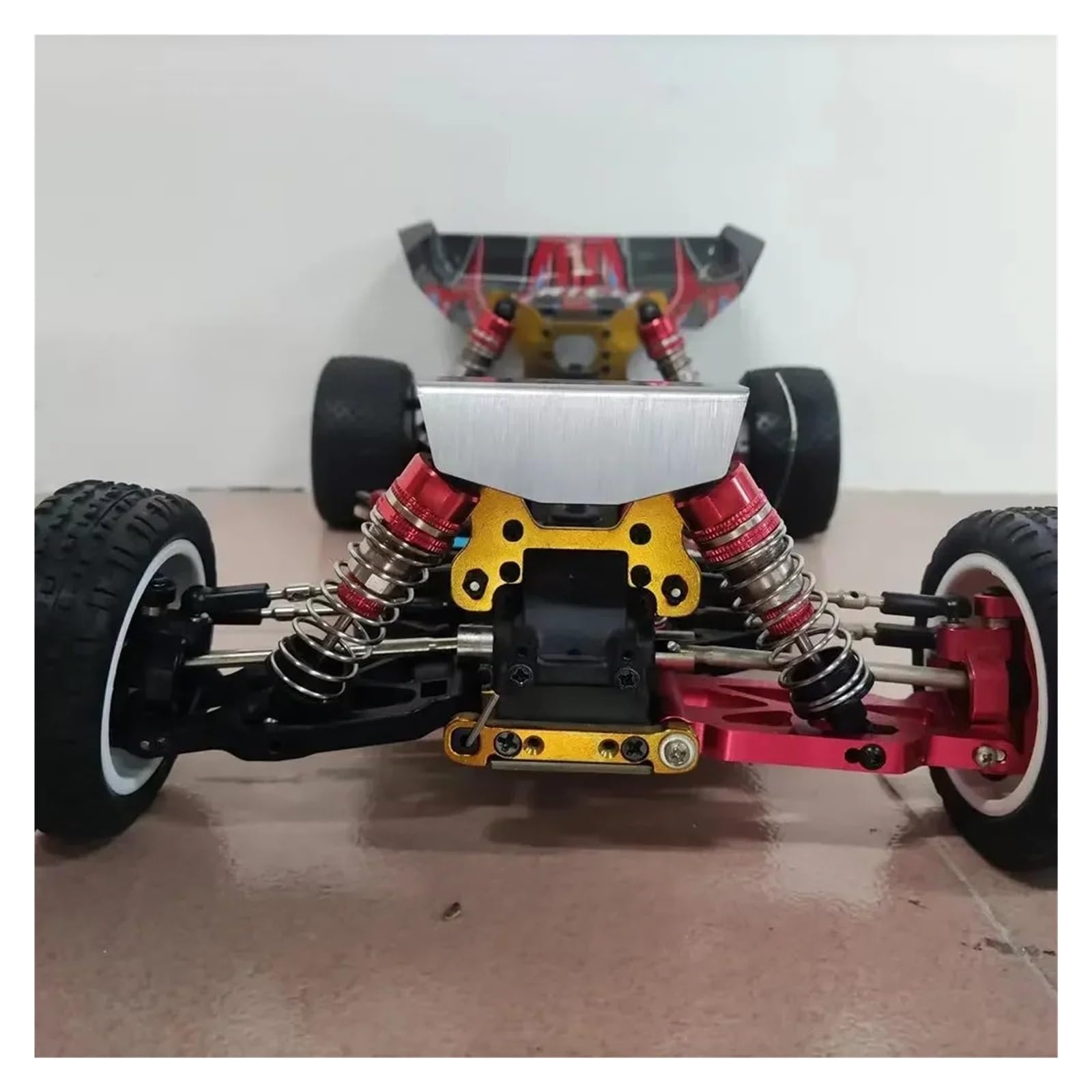 Repuestos Orugas RC Para 1/10 Y 1/8 Protector Torre Amortiguación Metal Para Buggy Truggy Coche RC Piezas Accesorios Reparación Modificado