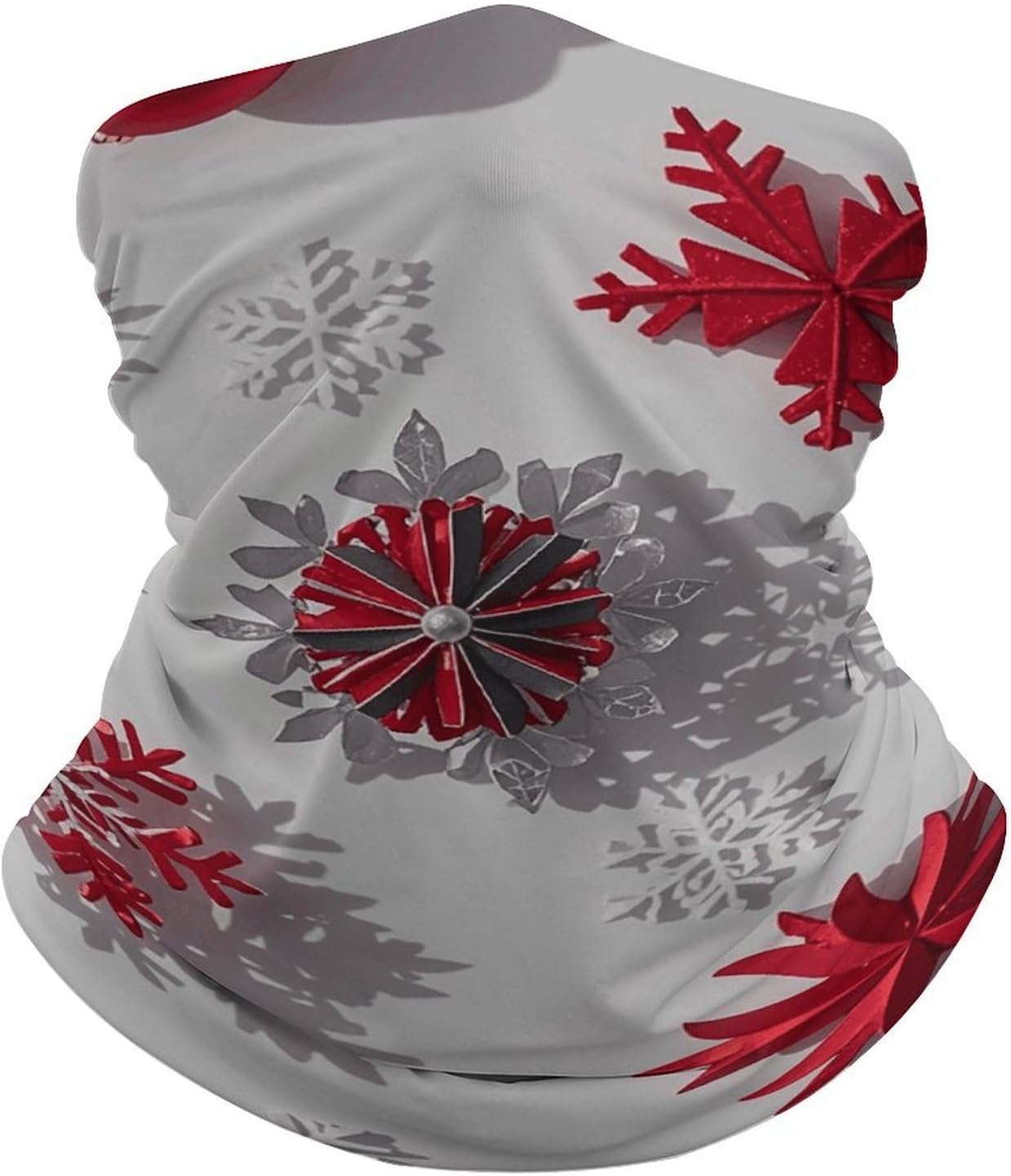 Christmas Snowflakes UV Protection Bandana Neck Gaiter Face Mask image 2