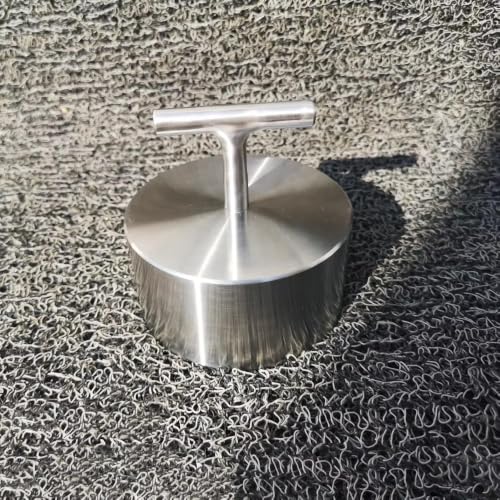 Prensa de acero inoxidable macizo pesada para sujetar planos y objetos 4