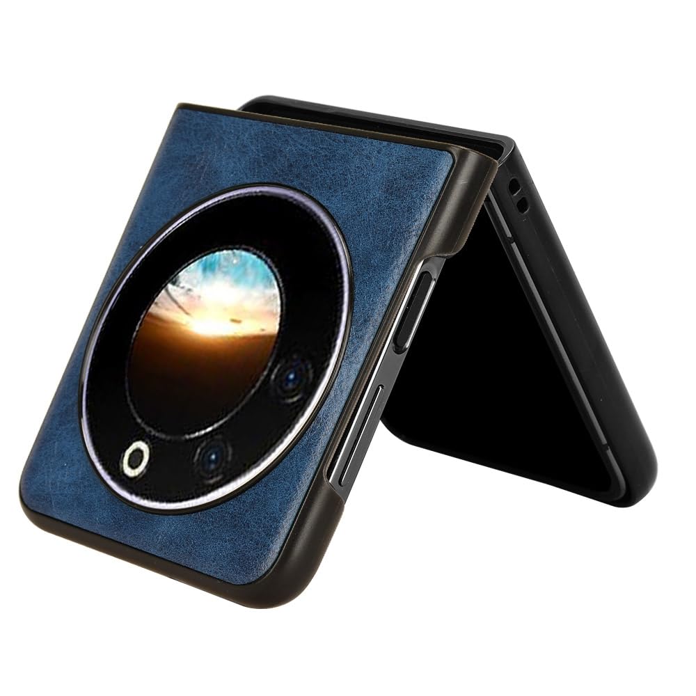 For Tecno Phantom V Flip Litchi Texture Back Cover Phone Case(Red