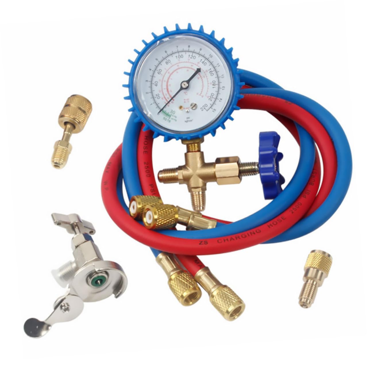 Refrigeration Pressure Gauge Tool High Pressure Resistance Hose for Automotive Tool