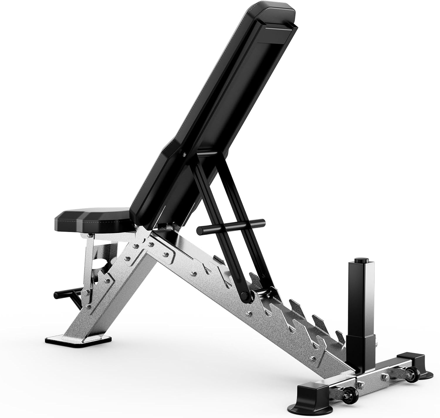 Adjustable Weight Bench for Home Gym Strength Training，Flat/Incline Full Body Workout, Press 2.2" Thick Pad， MAX 2500LBS Heavy Duty