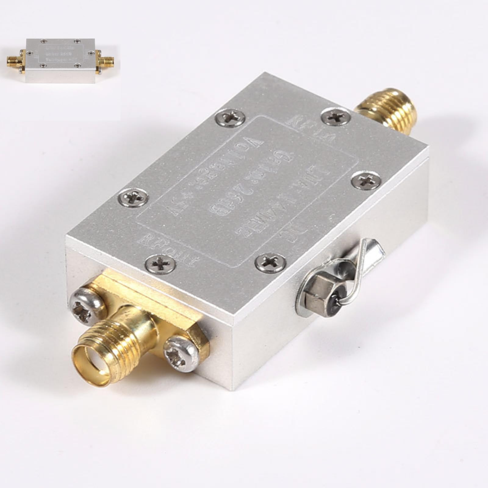 Ultra-rauscharmer Verstärker, 144 MHz, geräuscharmer Verstärker, LNA-Frequenz 125–185 MHz, Verstärkung 26 dB