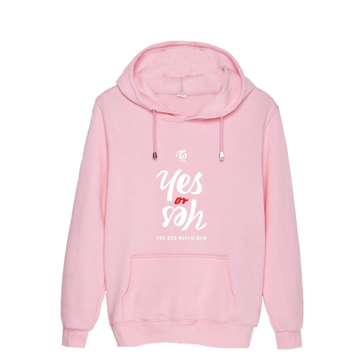 Kpop Twice YES OR YES Hoodie New Ablum Tzuyu Chaeyoung Mina Sweater Pollover Jacket