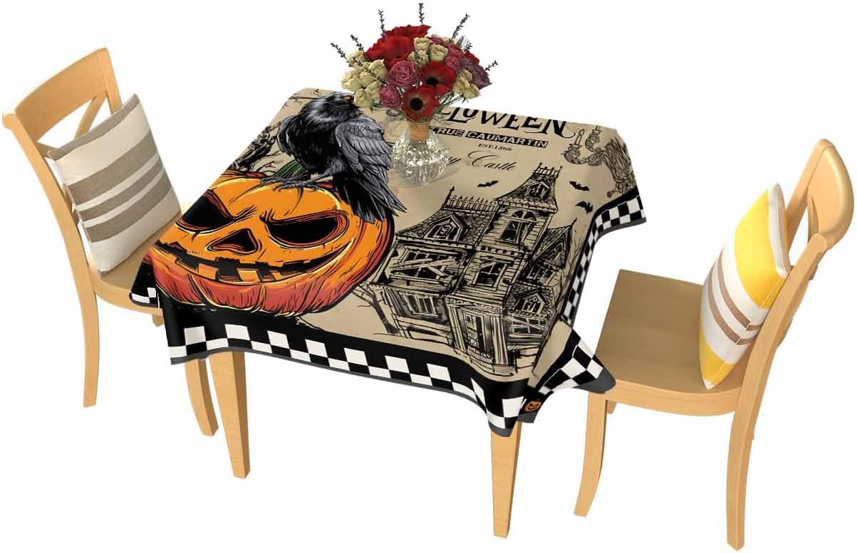 Rectangle Tablecloth 60x120 inch July 4th Independence Day Payty USA Flag Stars Blue Red Stripe Waterproof Polyester Table Cloth Decorative Oil-Proof Table Cover for Dining Table Banquets Party