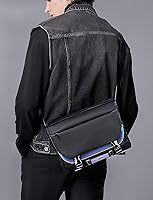 Vista 9 de Cwatcun Bolsa impermeable lateral para cámara de acceso rápido, DSLR/SLR/SLR/Bolsa de fotografía sin espejo con soporte de trípode para cámaras