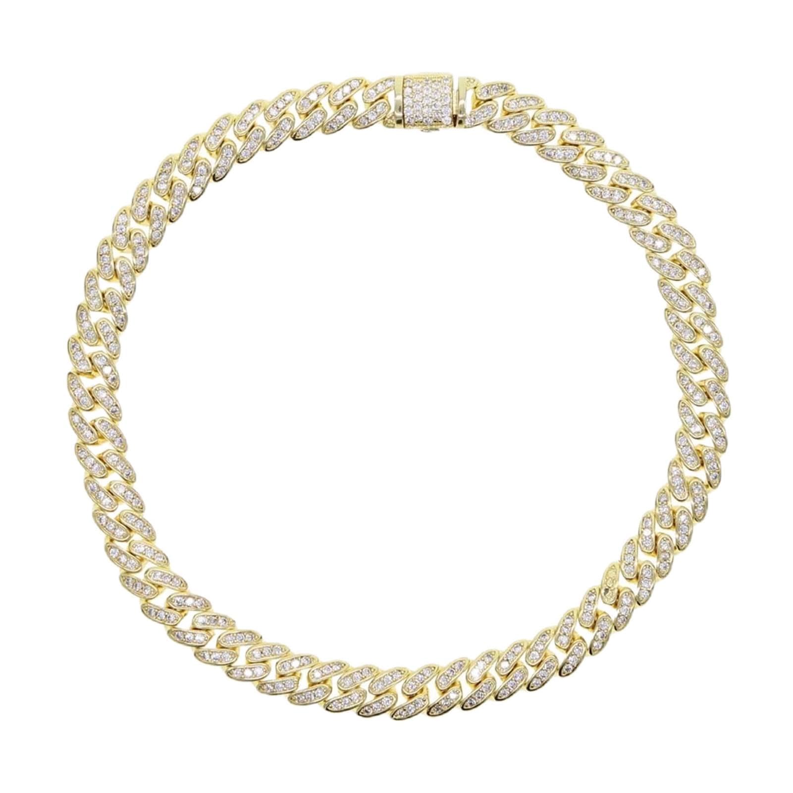 Fußkettchen Strand Frauen Schmuck Iced Out Bling Gliederkette Fußkette Fußkettchen Fuß Nackte Kette Mädchen Fußkettchen Frauen Fußkettchen (Farbe: C)