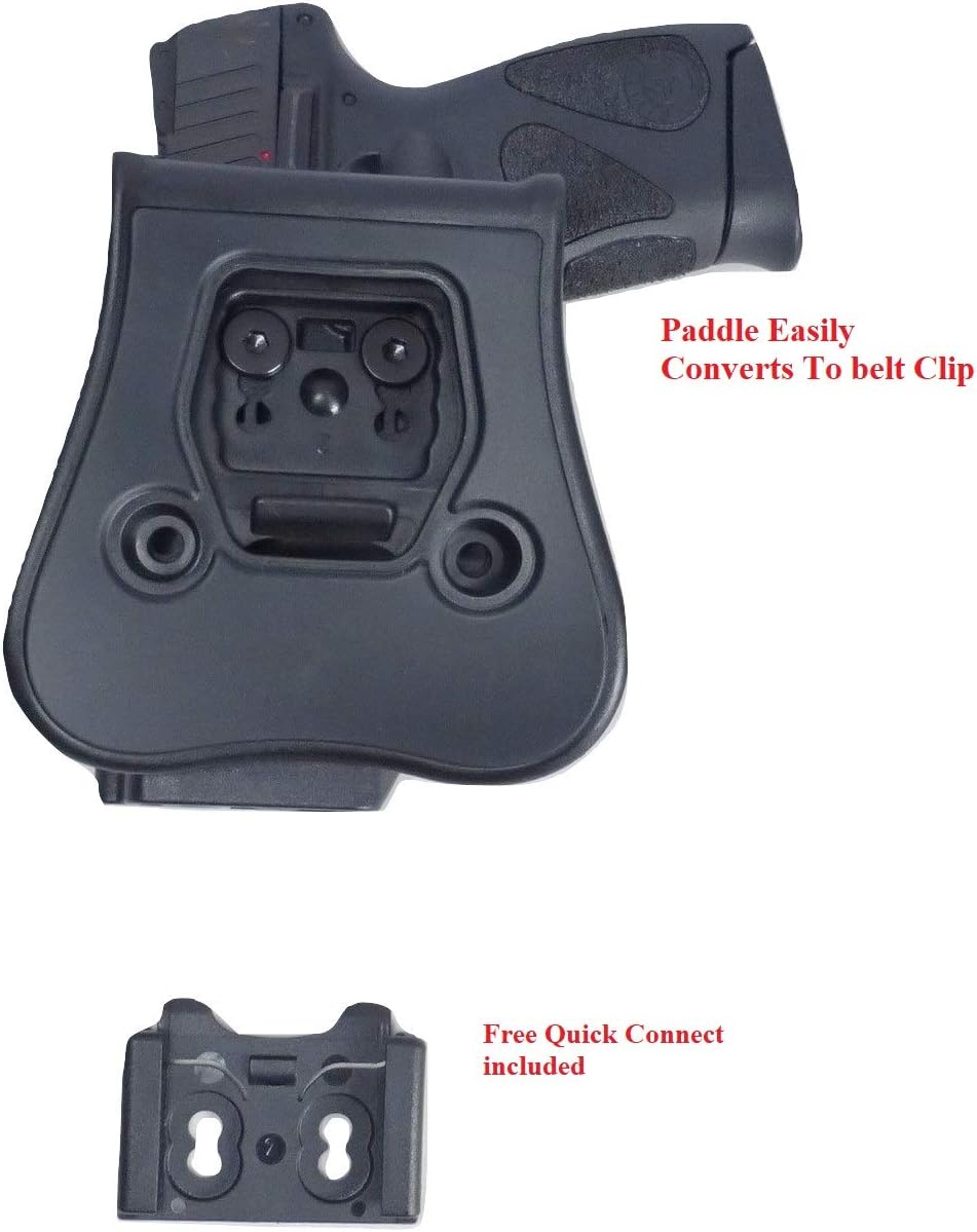 Tactical Scorpion Gear Polymer Thumb Release Open Carry Level II Holster: Fits Glock 19, 23, 32, 44