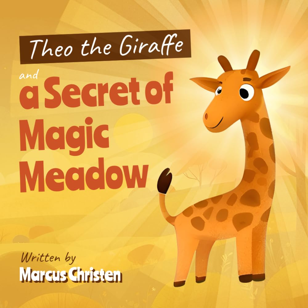 Theo the Giraffe and a Secret of Magic Meadow: Curious Giraffe learns the importance of controlling emotions | Kids picture book about positive mindset