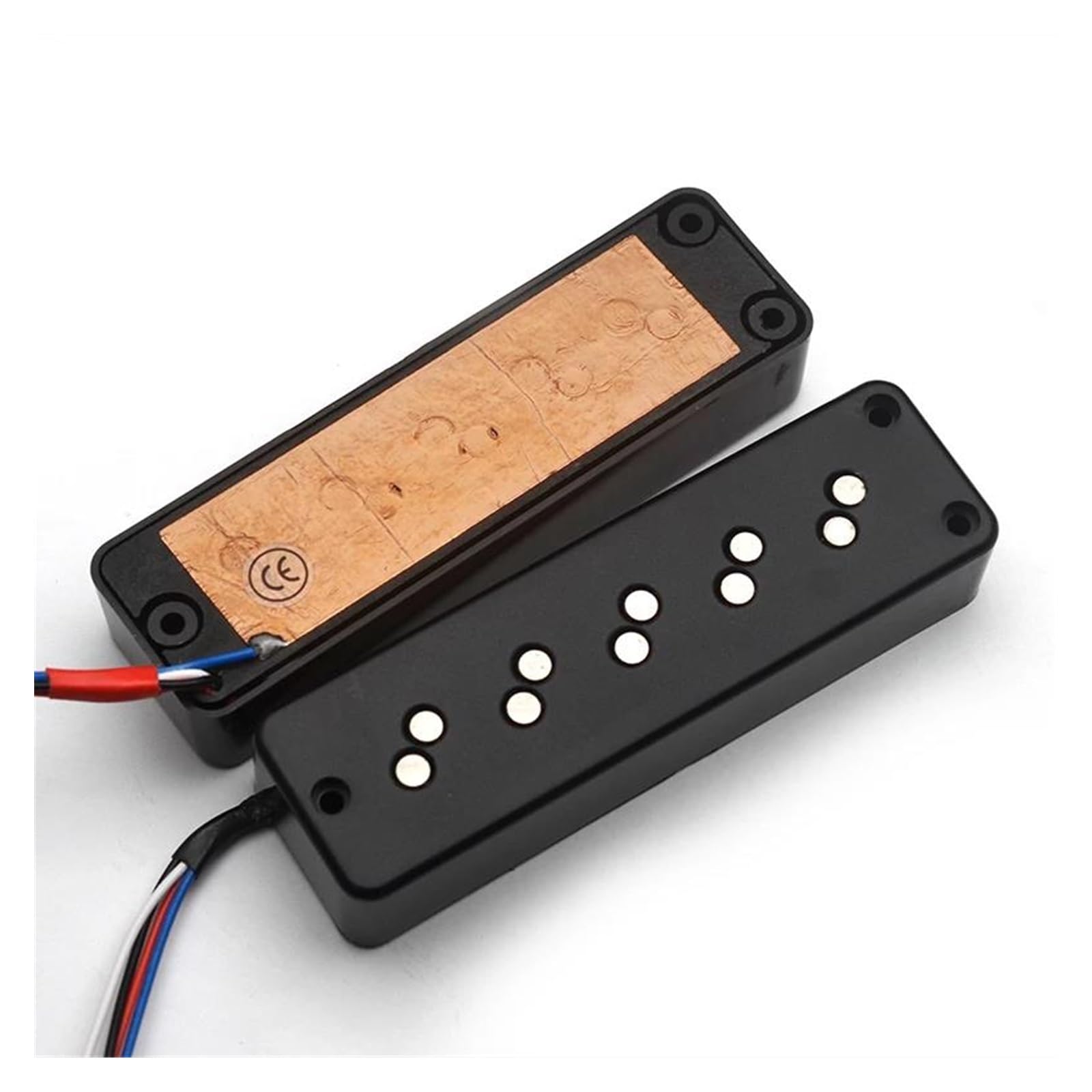 5 Strunowy Humbucker Basowy Alnico Z Ułożonymi Magnesami I 3 Otworową Konstrukcją Przetwornik Do Gitary Elektrycznej(N and B)