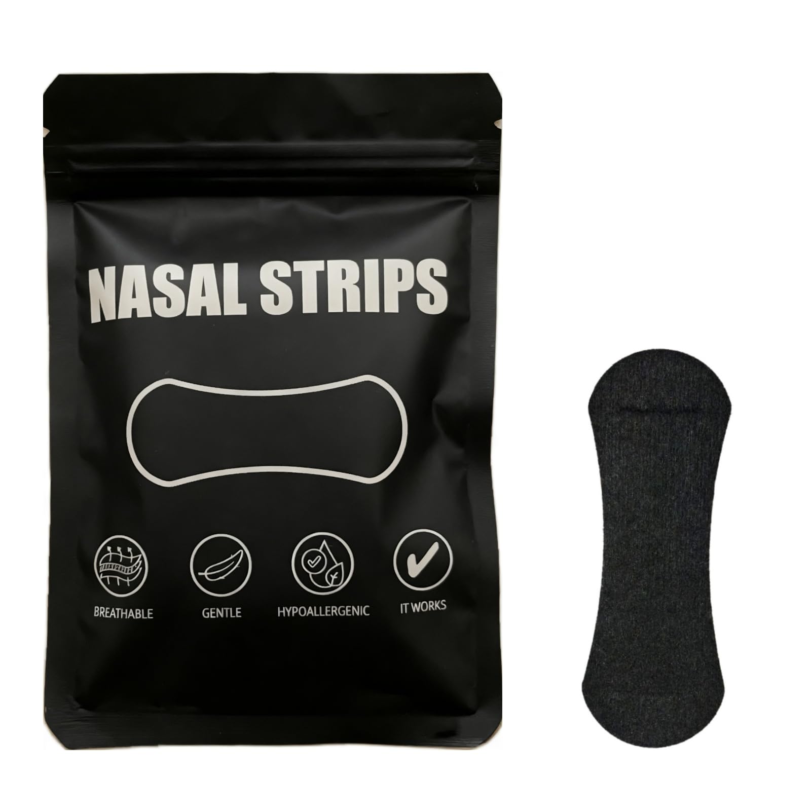 Nasal Strips for Snoring 30 Count Athletic Nose Strips for Snoring Sleep Aid Nose Patches Extra Strength Adhesive