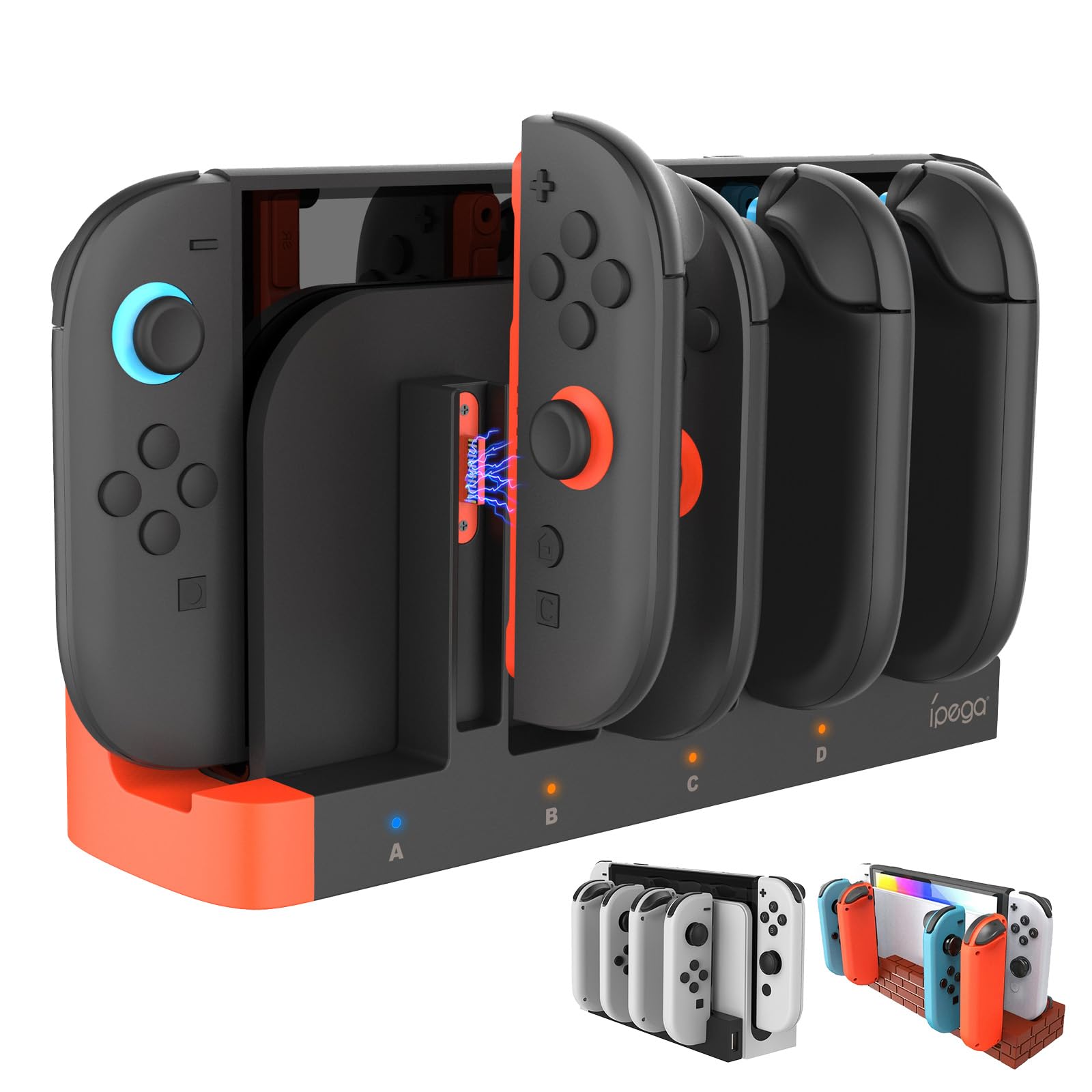 Amazon.co.jp: [FIRME] Switch2 用 4台同時充電 ジョイコン ドック 