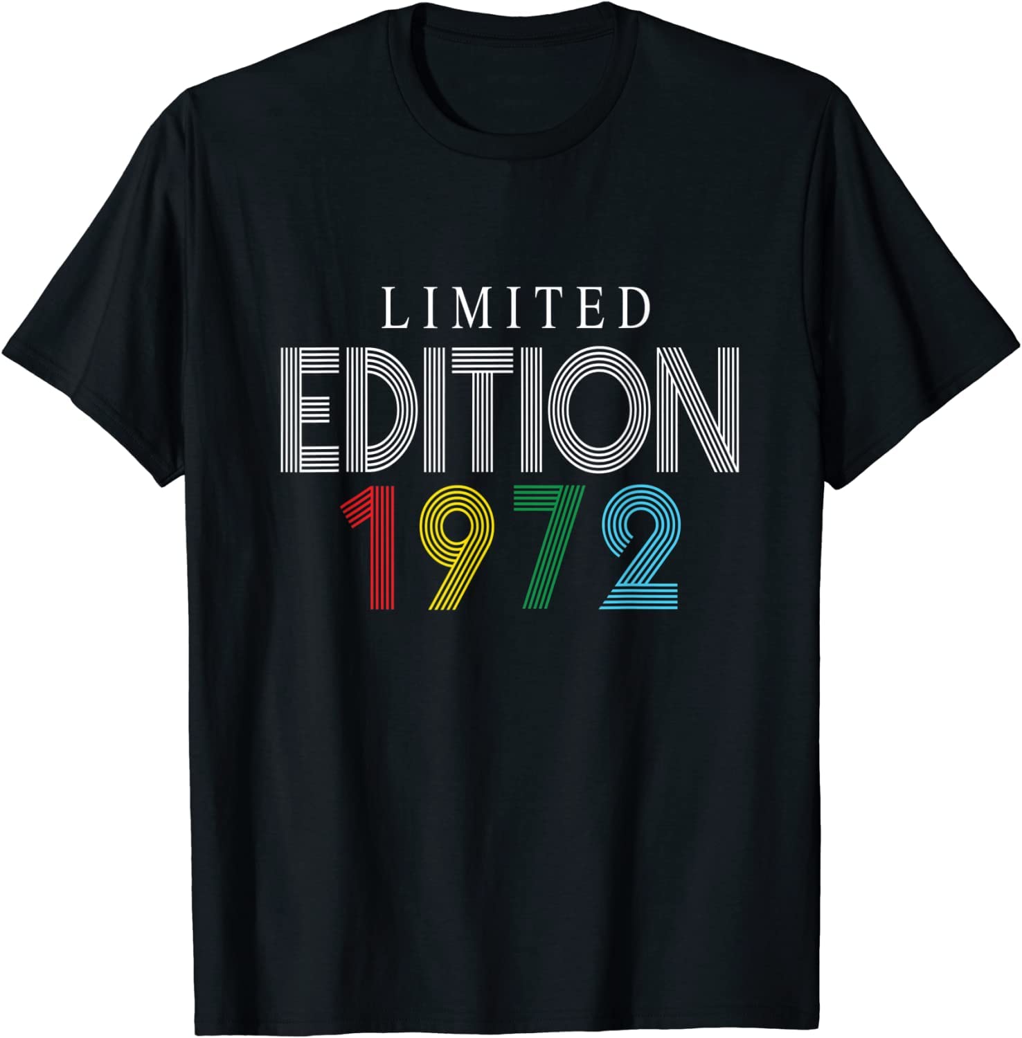 APSRA Trader Limited Edition 1972 Retro Birthday 1972 Vintage 1972 ds2294 T-Shirt Cotton T-Shirt - Regular Fit, Printed T-Shirts for Men 3516 Multicolour-picture-35