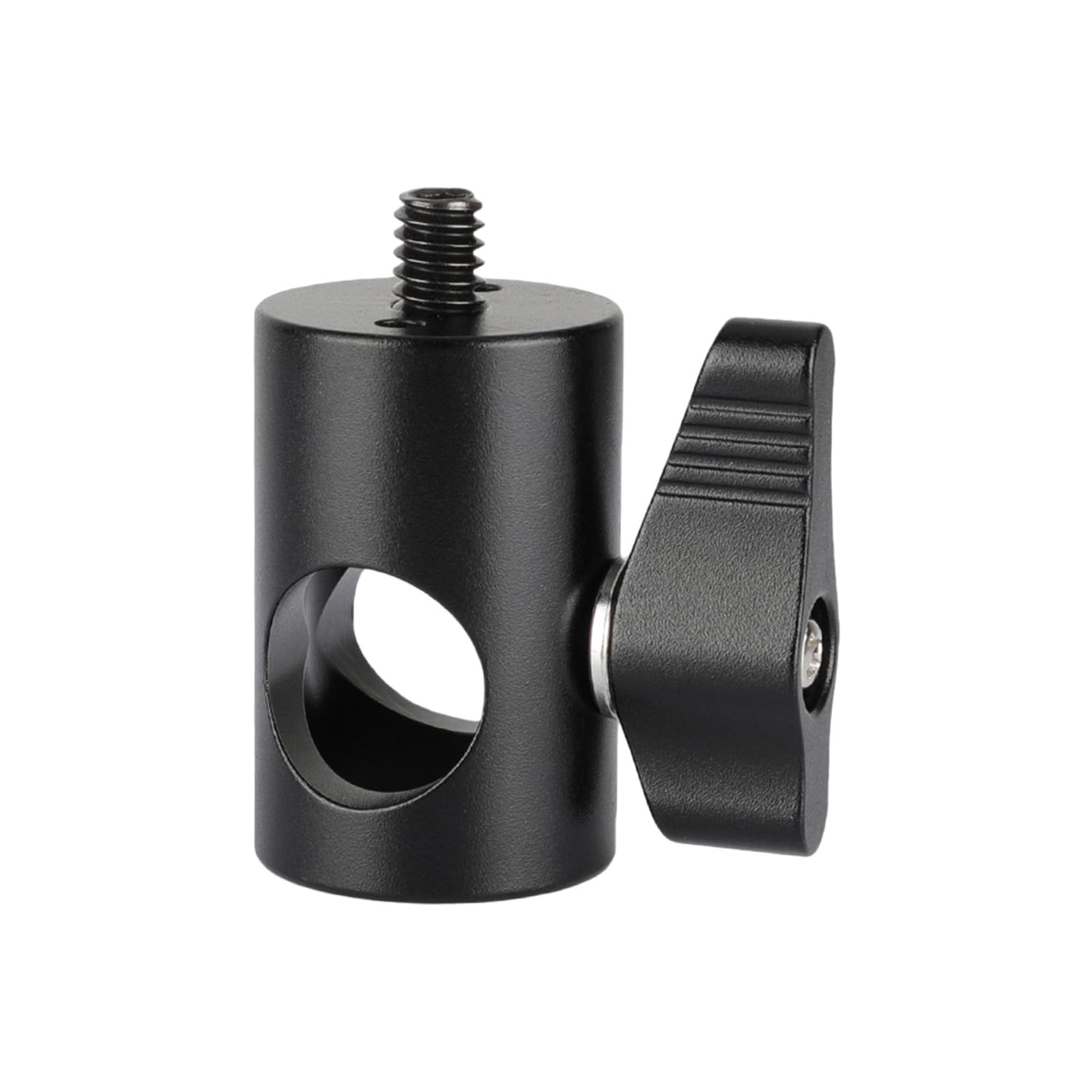 Piceioep Multipurpose Aluminum Alloy Clamp Adapters For 16Mm Pipe And 1 / 4Inch Hole Fittings In Engineering Applications Providing Connection Solution Aluminum Clamp