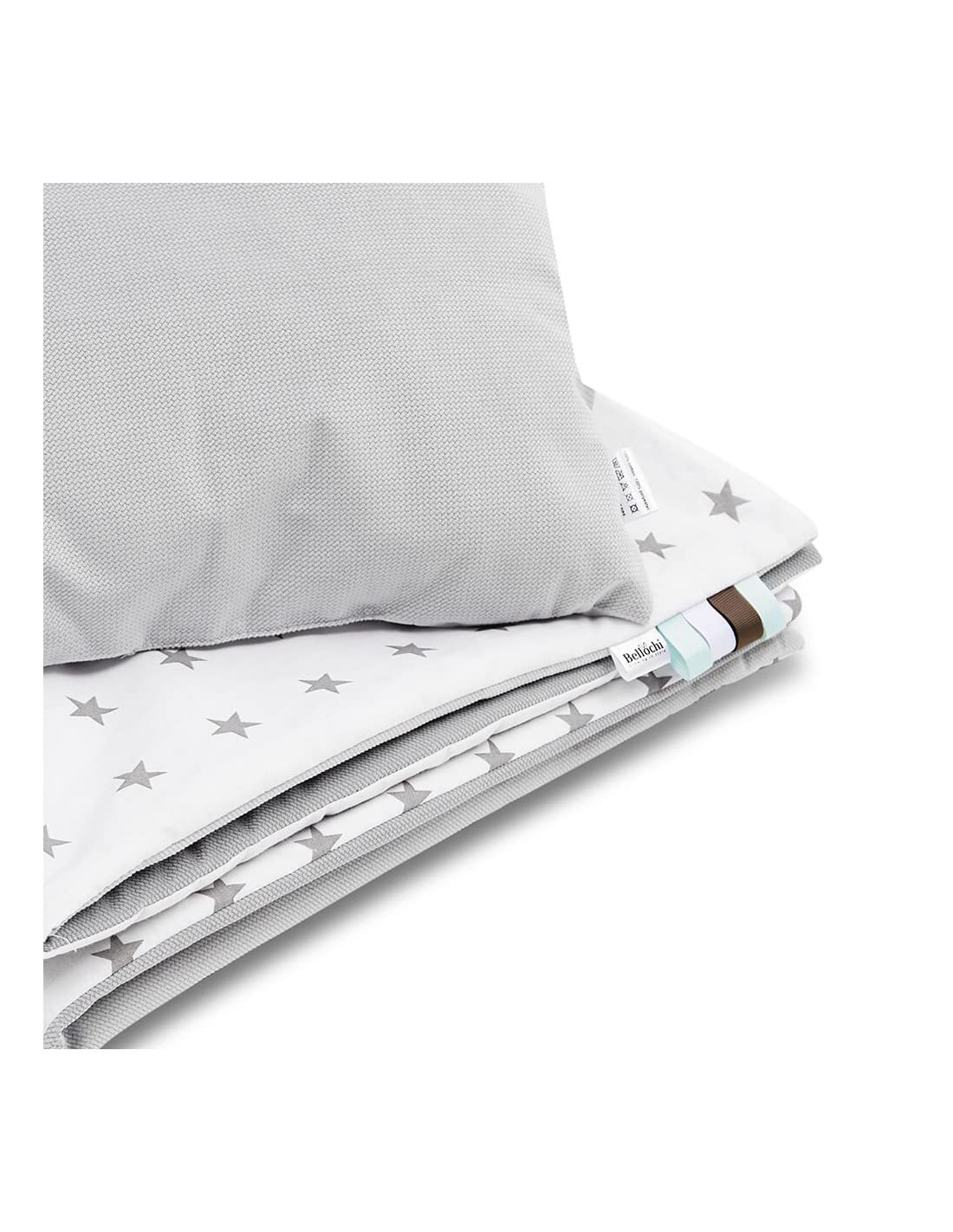 Bellochi Sacco Nanna Estivo, Sacco Nanna Neonato - 100% Cotone - Antialergico - Inverno, Primavera, Estivo, Autunno - 0-12 Mesi (Regolabile 60/75 cm) - nunki star