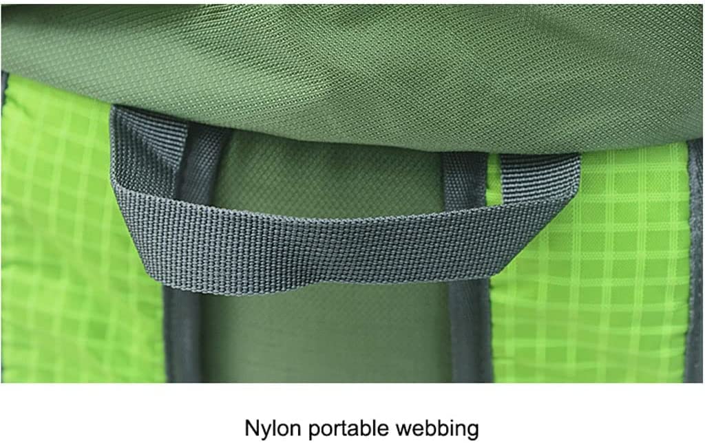 Foladble-wandelrugzak 35L Opvouwbare reisdagrugzak Waterdichte grote trekkingrugzak voor buitensporten