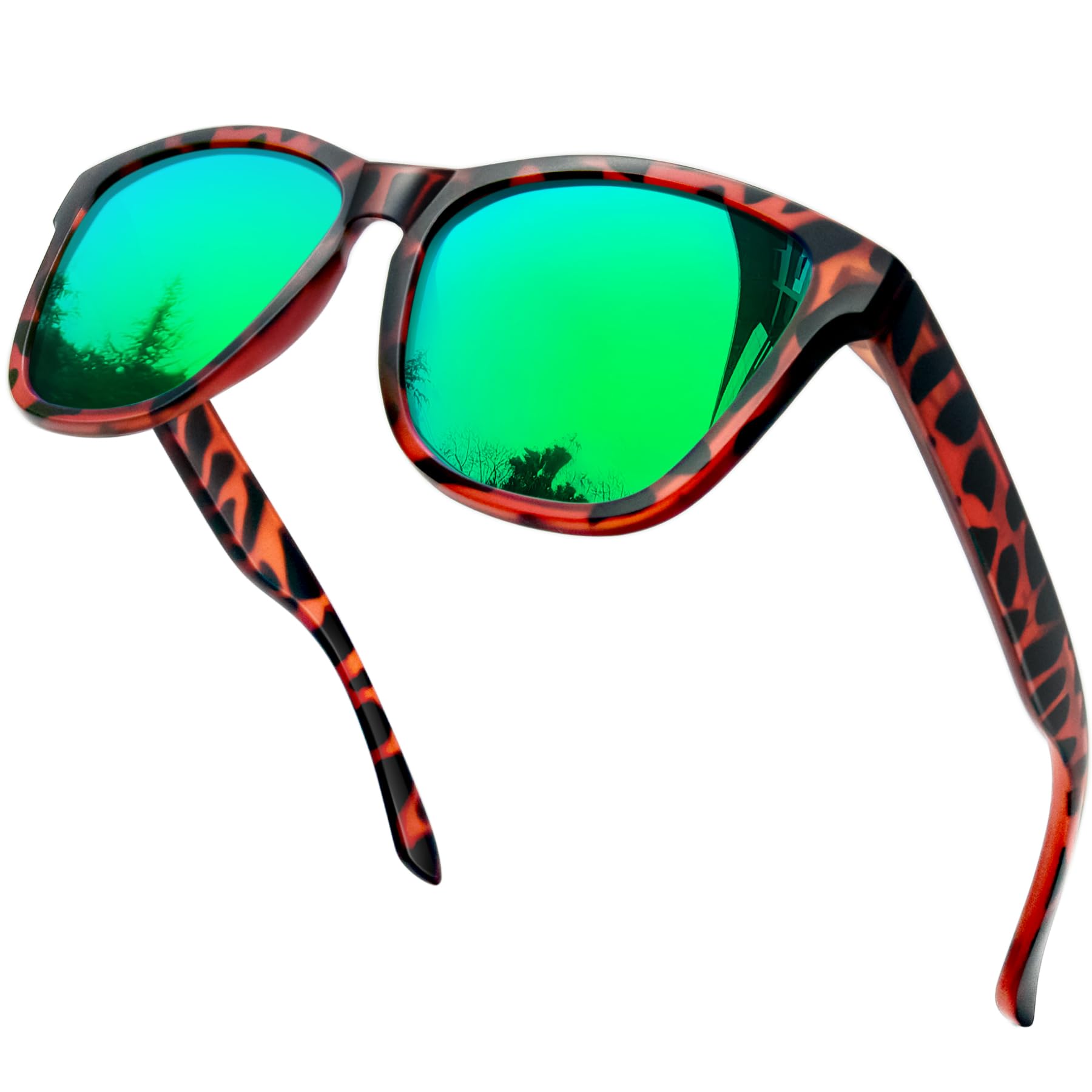 KANASTALPolarized Sunglasses for Women, Classic Womens Sun Glasses Square, Lightweight Shades for Mens 100% UV400 Protection Driving Fishing Outdoor Activities