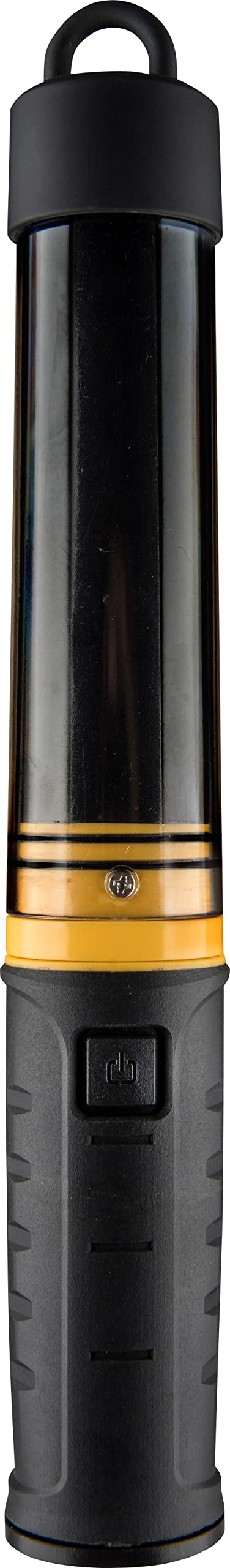 KOPP LED Akku Arbeitsleuchte, mit 12 langlebigen LEDs, wiederaufladbar, IP54, 3 Watt, schwarz-gelb, 196816016