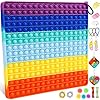 Big Size Push Bubble Sensory Goedkope Fidget Pop Reuze Speelgoed Set (Kleurrijke Vierkant)