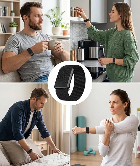 BIGASUO Dark Gray Silicone Band for Whoop 5.0 - Image 6