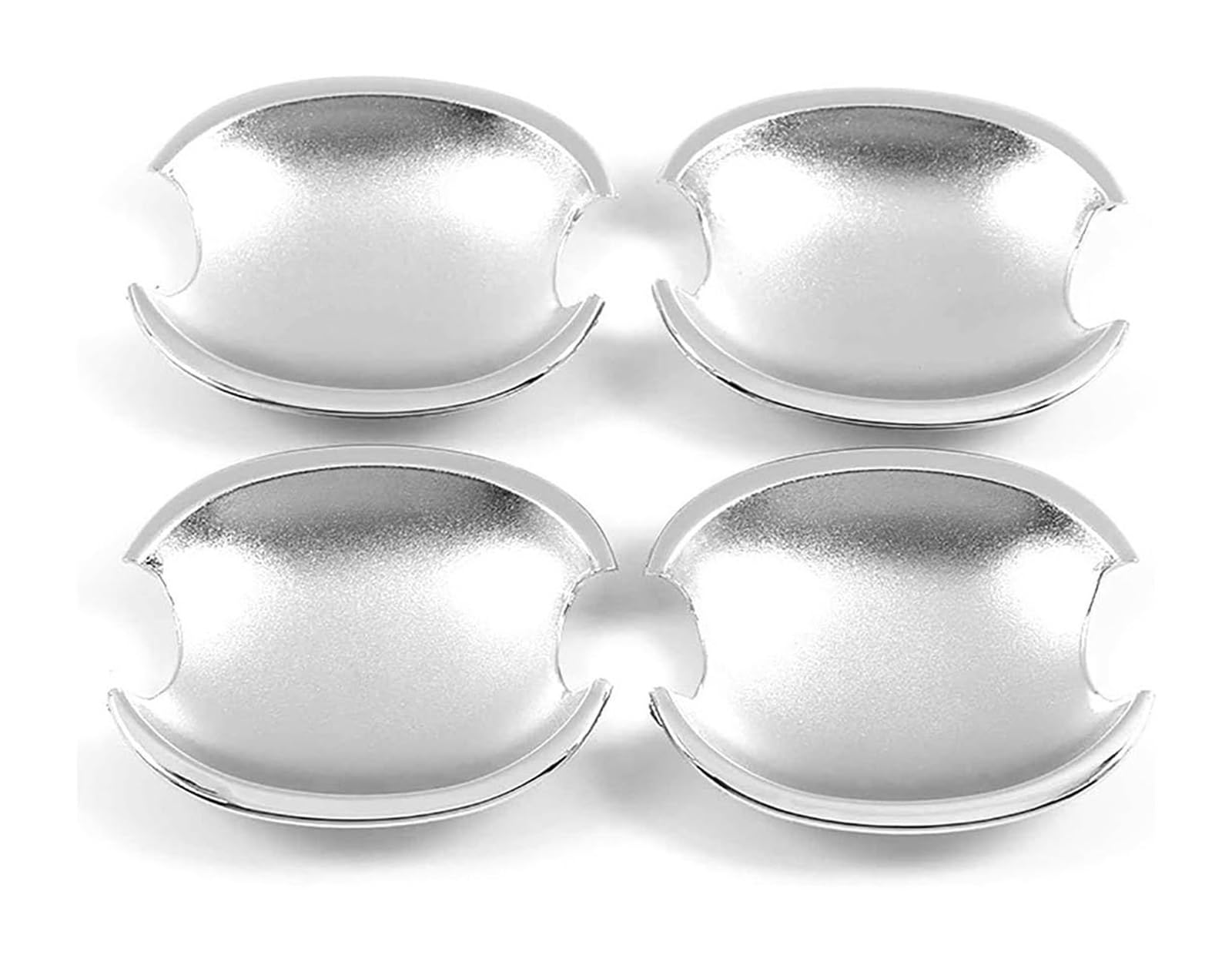 YSBVBLRMRV Car Outside Door Handle Cap for Sagitar A6 2012-2017 No Hole Door Handle & Anti-Scratch Cup Pull Protector Kit(Door Bowl Plating)