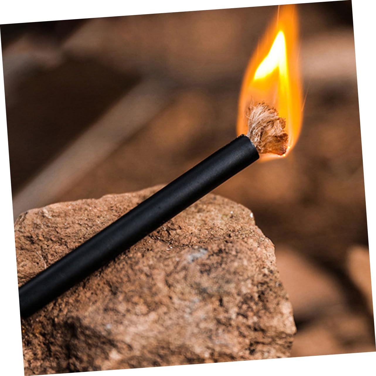 5 Sätze Bienenwachseil Docht Feuerstarter Feuerelighter Zum Campen Feueranzünder Für Den Außenbereich Feuerstartschnur Lagerfeueranzünder Camping Leichter Hanfseil 3 Stück * 5