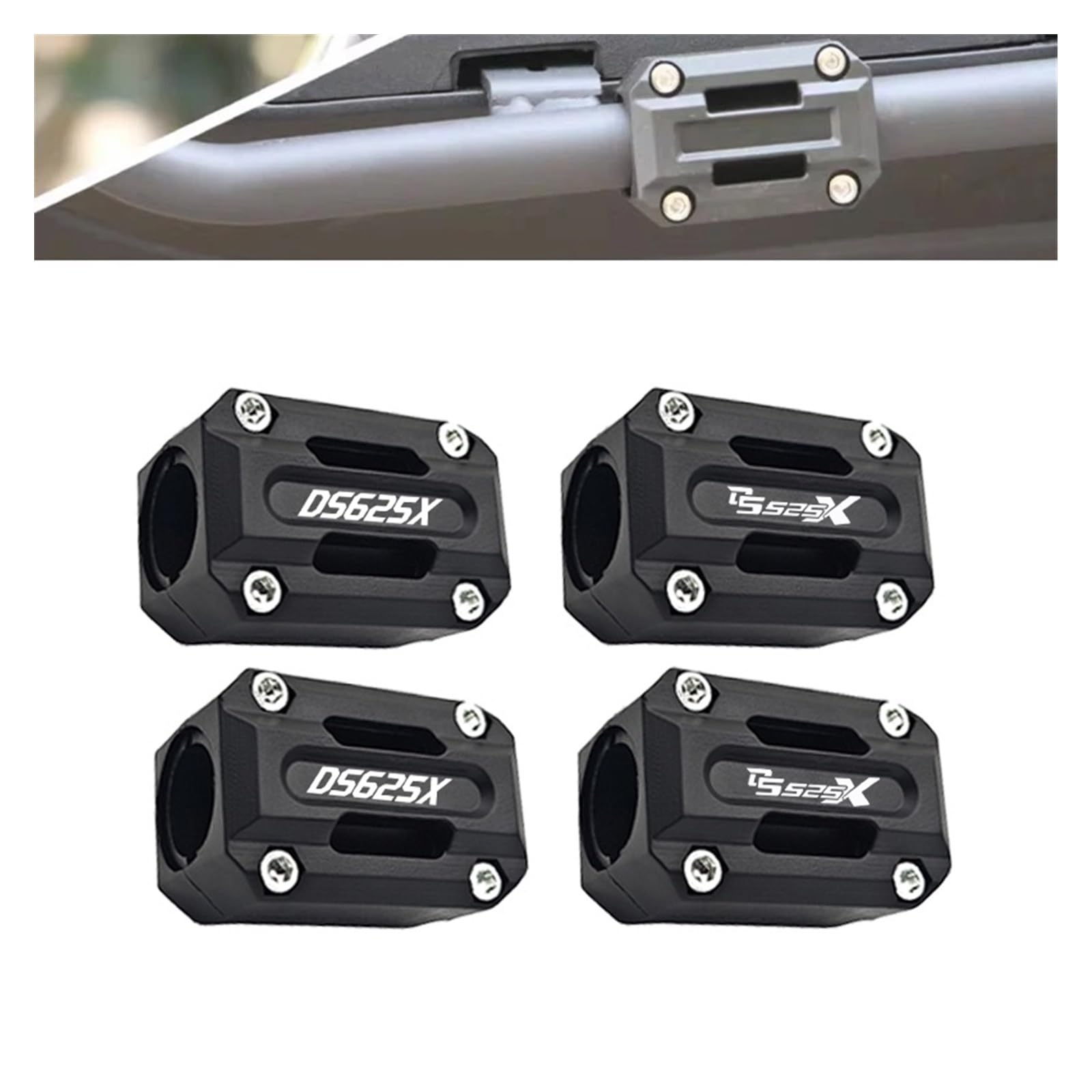 Motociclo Scivolo Telaio Protezione Per Loncin Valico 525 DS525X 525DSX DS625X Moto Protezione Del Motore Protector Blocco Decorativo Crash Bar Accessori