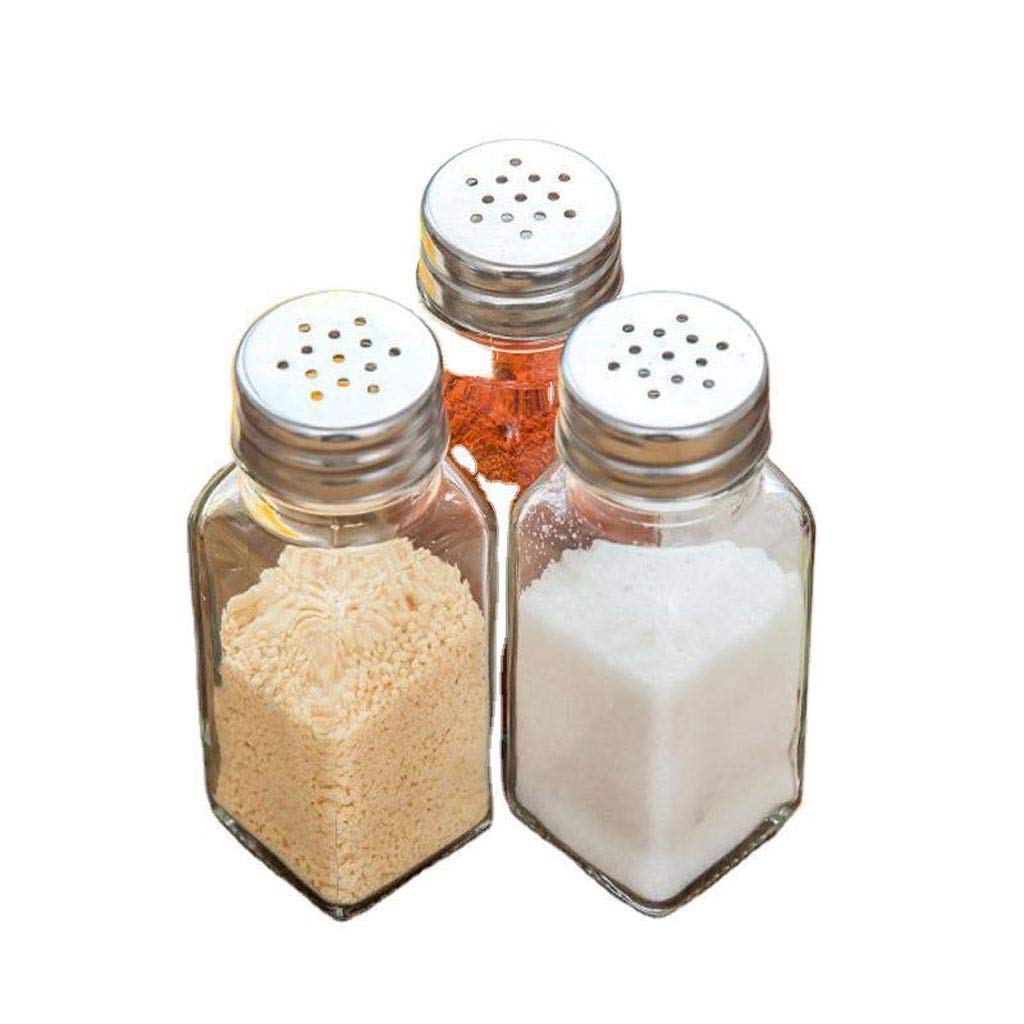 IANSHFKN Spice Jar Condiment Dispenser Salt and Pepper Shakers Container Seasoning Bottle Sealed