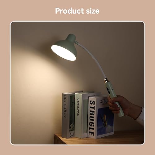 Miniatura 8 de VAVOFO Lámpara de escritorio inalámbrica con control táctil 6781-2700-7000K, temperatura de color, 700LM, luz LED de escritorio con carga USB-C,