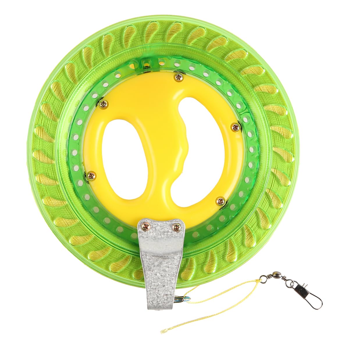 Namvo Enrouleur de Ligne de cerf-Volant pour Cerfs-Volants, prêt à Assembler, avec Ligne Robuste de 400 m et Clip, pour Les activités de Plein air de Tous âges, Facile à utilise