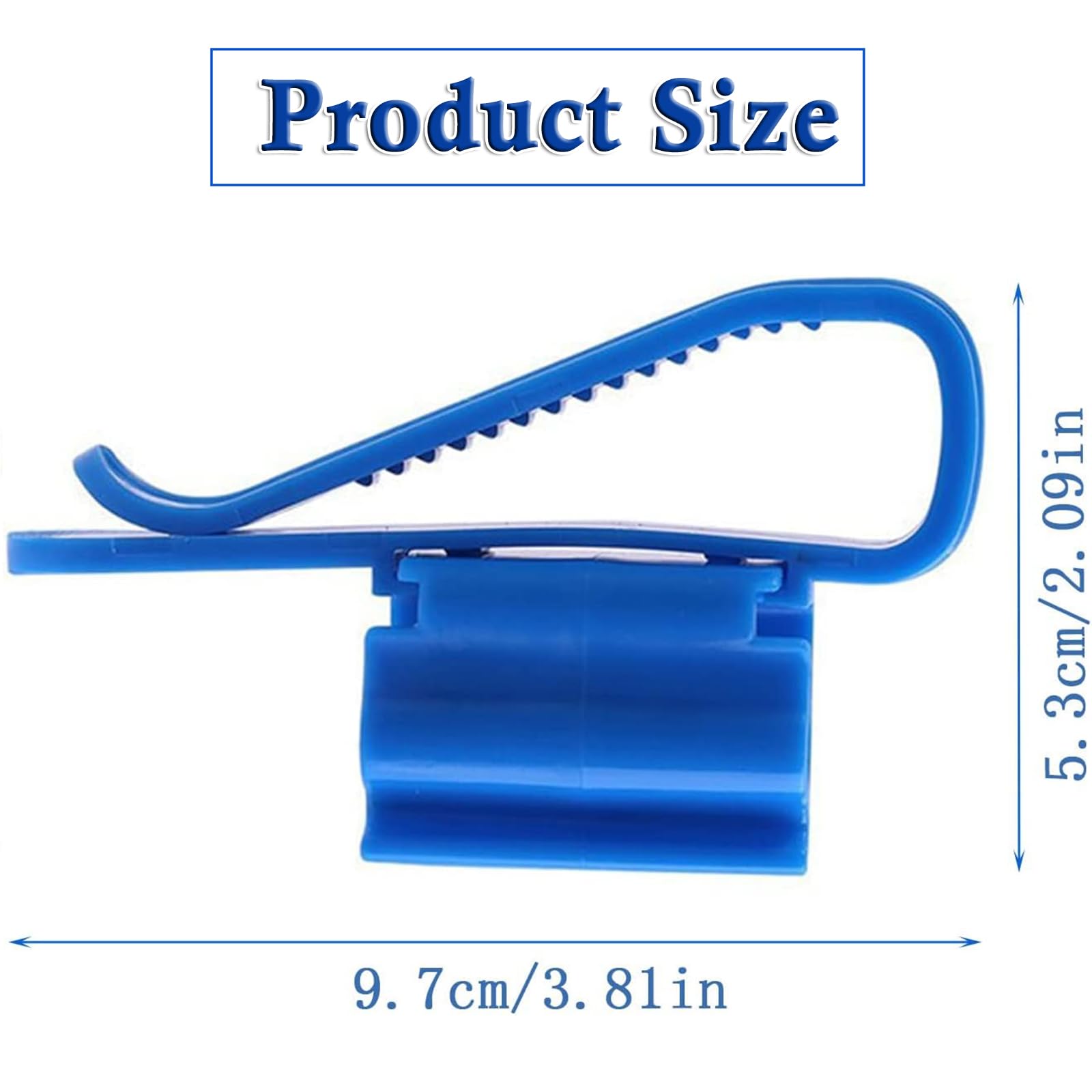 Staffa Per Tubi Acquario - Supporto 5 Tubi Flessibili Con Dosatore, Trasparente - Foto 9