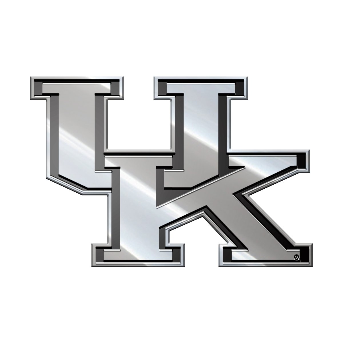 NCAA Kentucky Metal Emblem, One Size, One Color