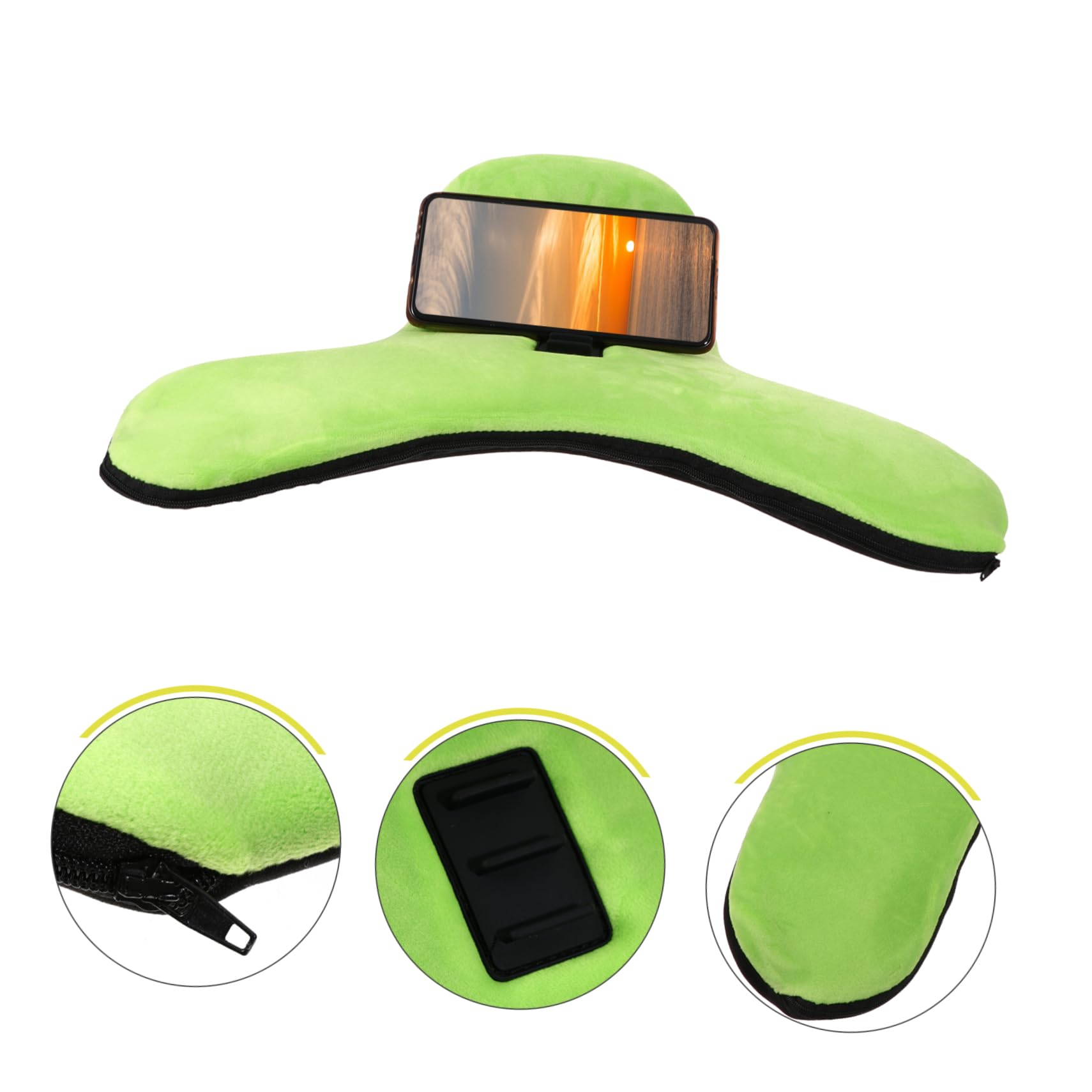 Supporto Tablet Cuscino Verde Regolabile a Tre Posizioni