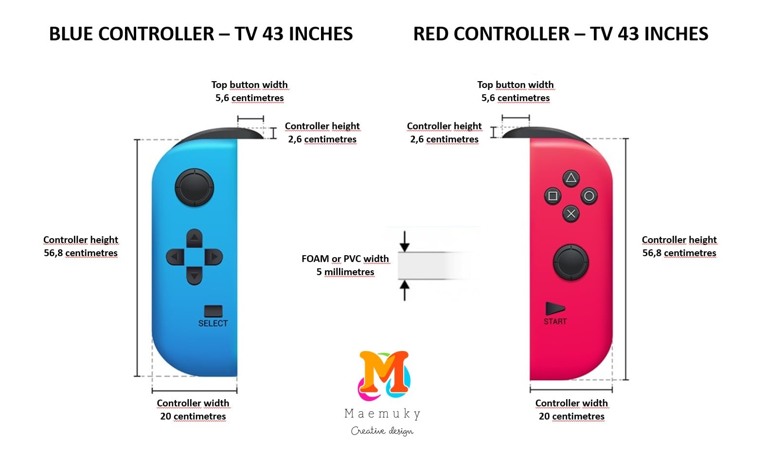 Porte-manette De Jeu Vidéo Décoratif Ruwshuuk - Pour Bureau Gamer, étagère Ou Table De Chevet - Design 3D Et Résine Solide