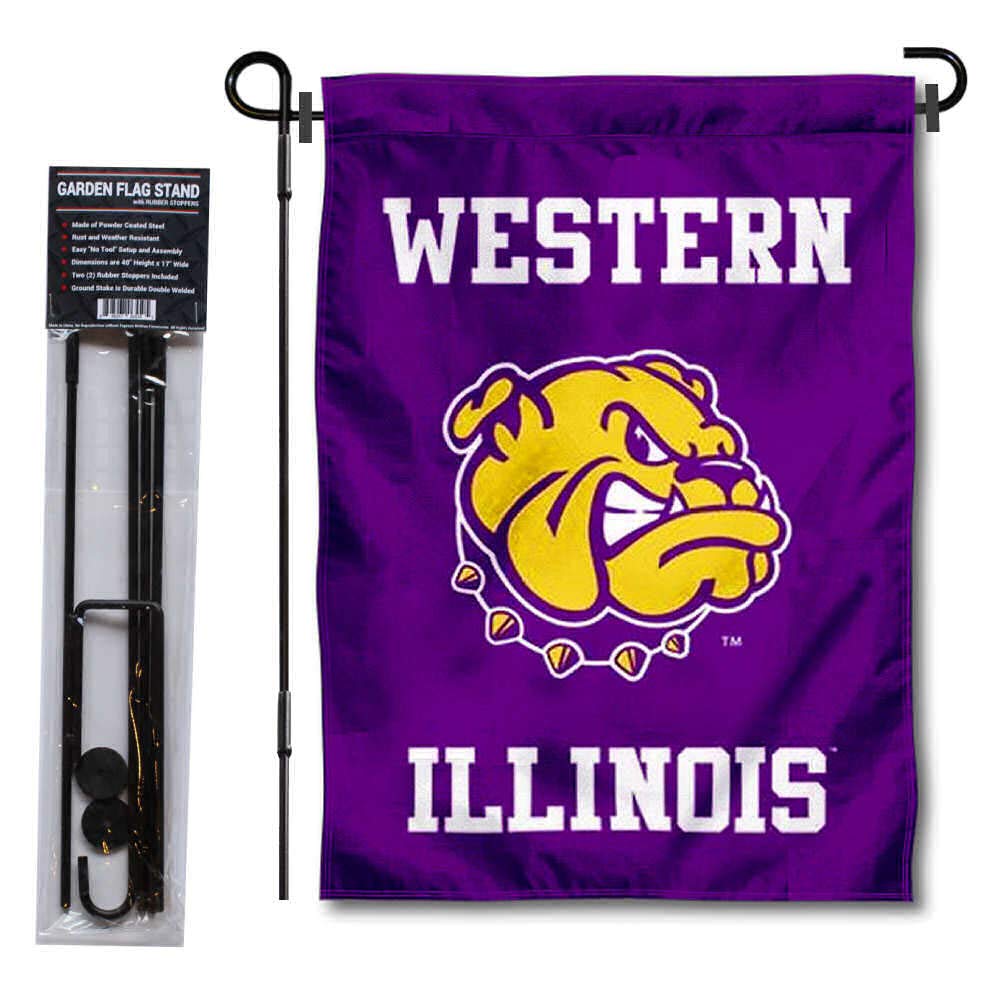 Western Illinois University Felt Pennant - Official 12x30 Inch College Wall Decor - View #3