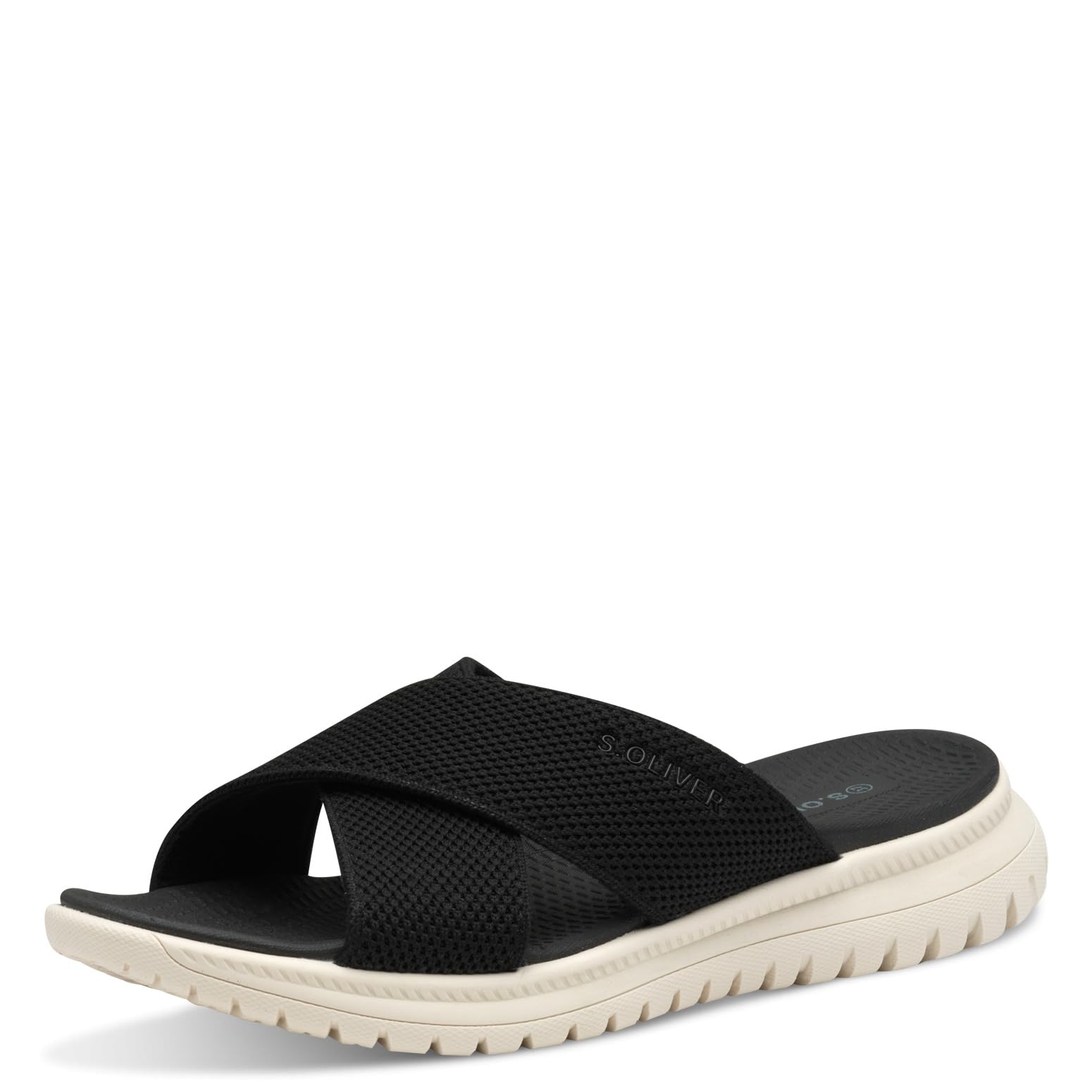 s.Oliver Damen Pantoletten mit Chunky-Sohle Leicht