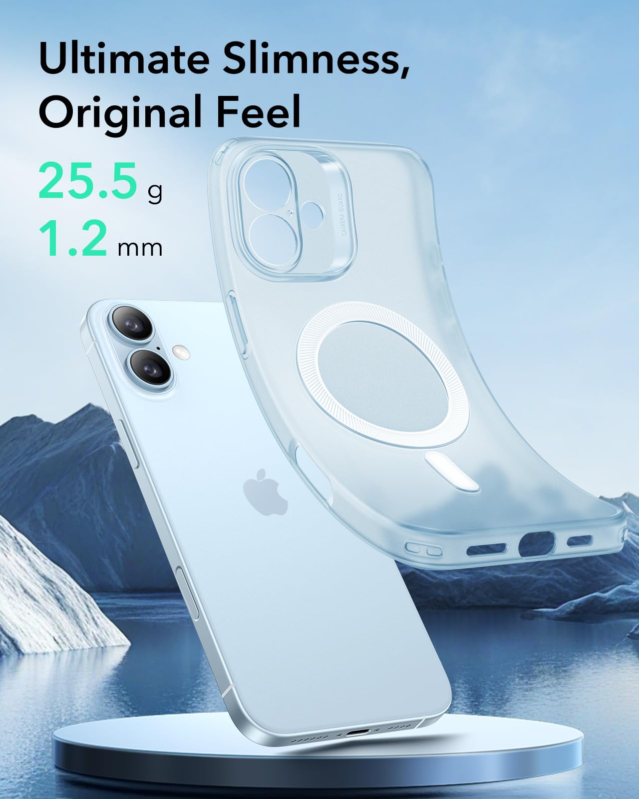 ESR for iPhone 16 Case, Compatible with MagSafe, Camera Protection, Shockproof Thin Cover, Resists Yellowing and Scratches - Image 3