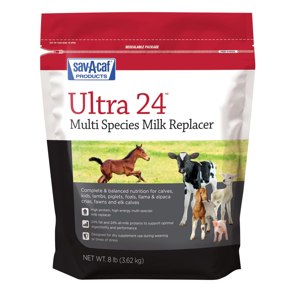 Ultra 24 Livestock Milk Replacer, 8-Lbs.
