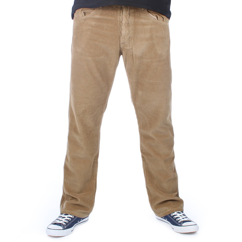 Lois Men's Dark Sand Jeans New Dallas Jumbo Cord Jeans, 40W X 30L