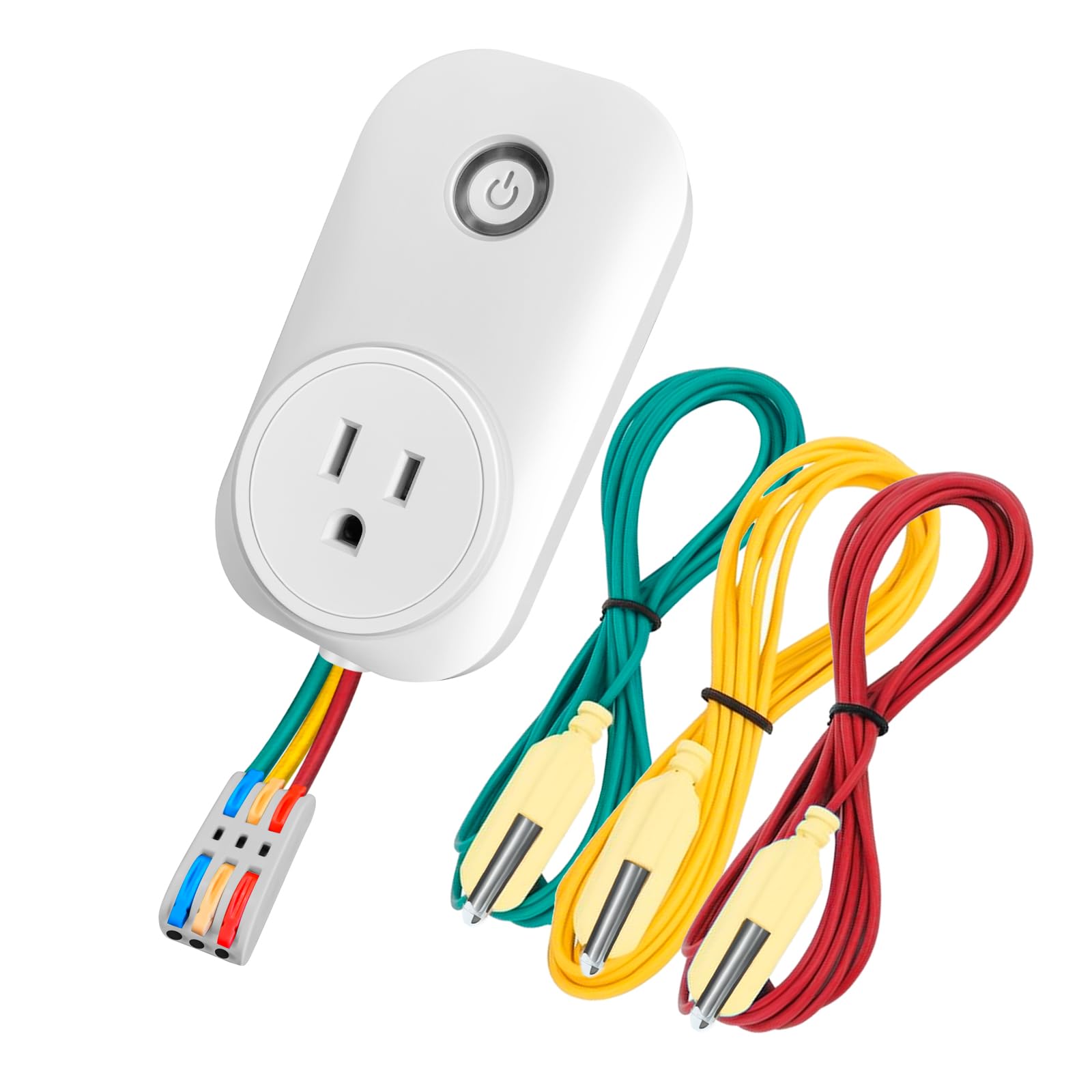 Brezoo Sump Pump Float Switch: Hi-Lo Sensors, Controller with Dual Float Switch and Overload Protection, Prevents Flooding in Basements, Pools, and Other Areas (Drain Mode)