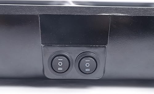 Miniatura 5 de DENESTUS - Parrilla eléctrica portátil, olla eléctrica antiadherente 2 en 1 para interiores y sartén Teppanyaki para barbacoa, filetes, control de