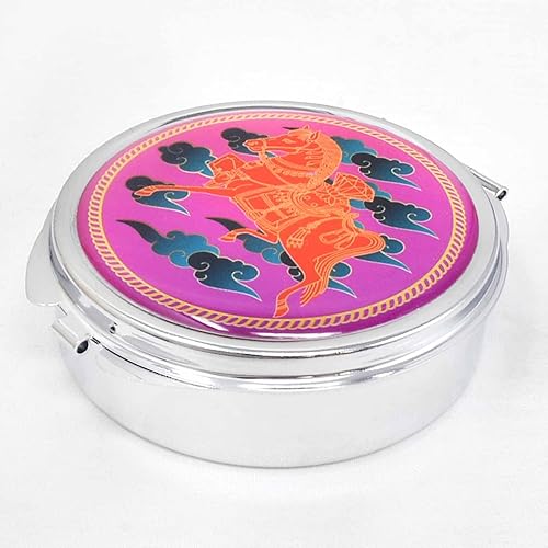 Miniatura 2 de Cajas de píldoras de abundancia de Feng Shui con Windhorse Home Harmony &Balance Paz Riqueza Porsperidad Éxito Buena Suerte Pastilleros W5448