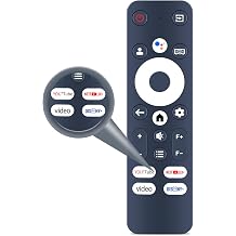 Replacement Remote Control for PUTRIMS 4K Projector K12 with Google Voice Assistant