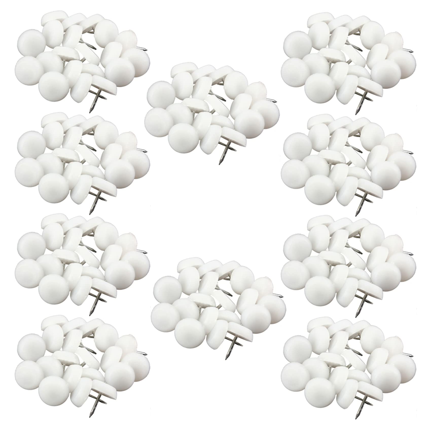 1000 almohadillas de fieltro de 14 mm, para proteger las uñas, muebles, patas de mesa
