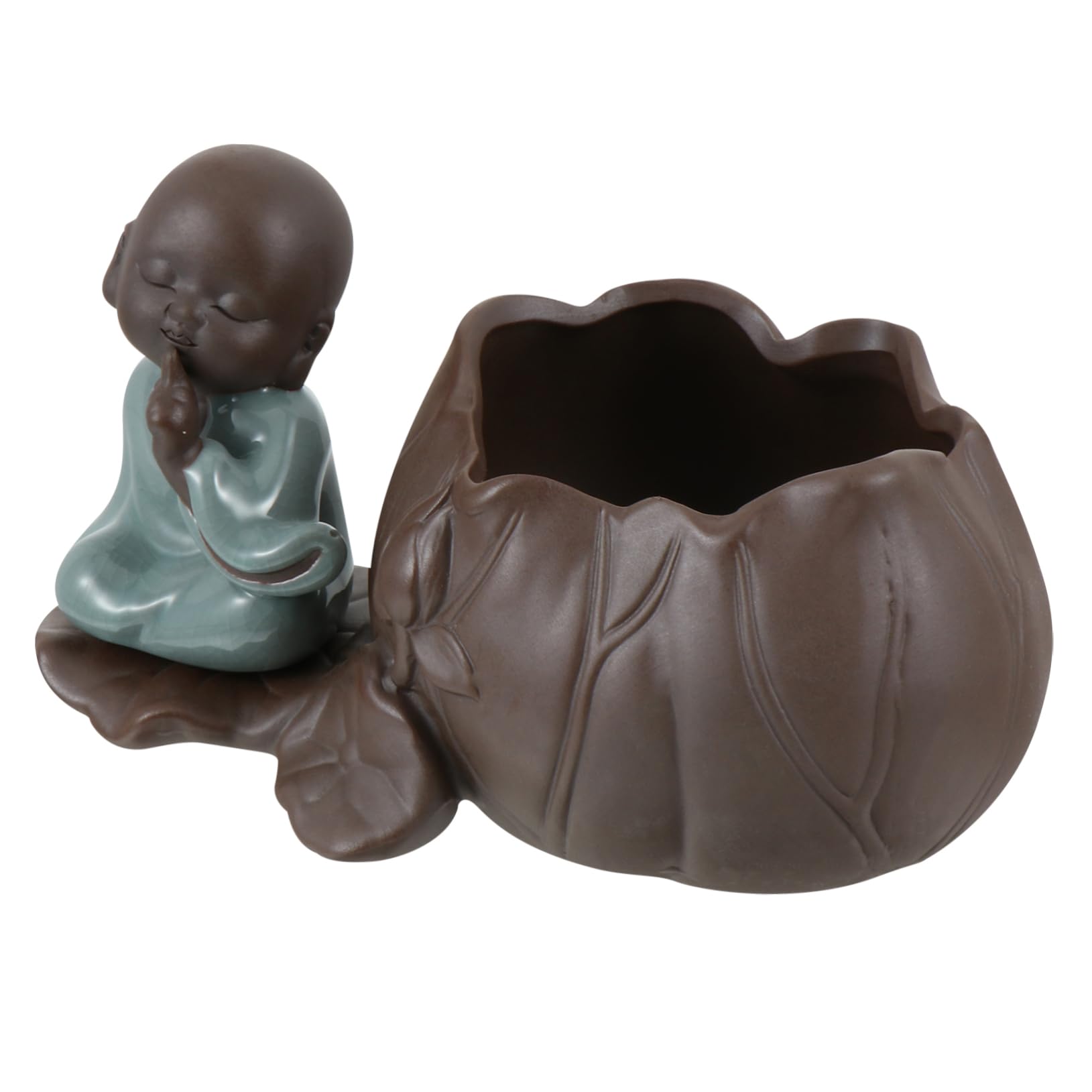 Pot de fleurs bouddhiste Toddmomy céramique : solution zen pour vos plantes