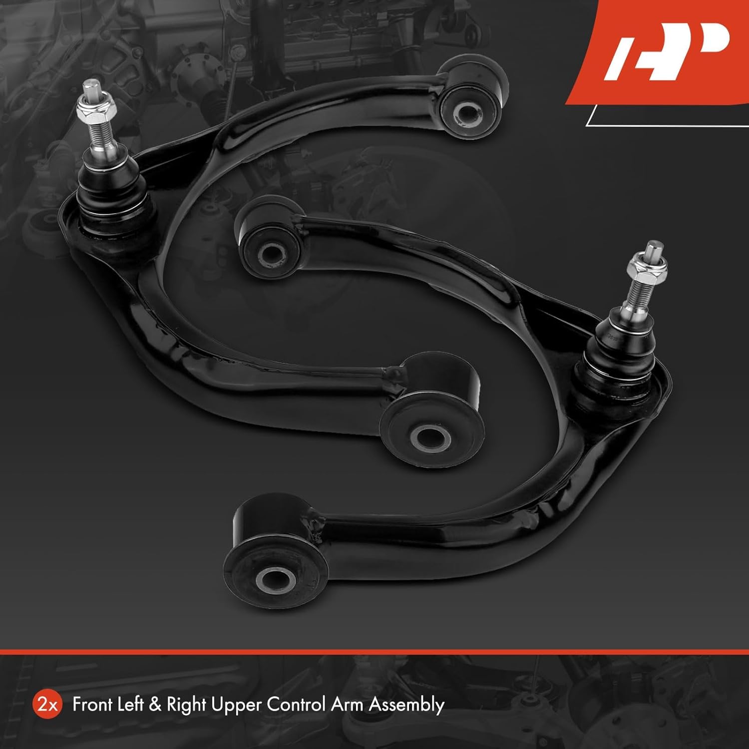 A-Premium 2 x Front Upper Control Arms, with Ball Joint & Bushing, Compatible with Ram 1500 2011-2018, 1500 Classic 2019-2024, Dodge Ram 1500 2009-2010