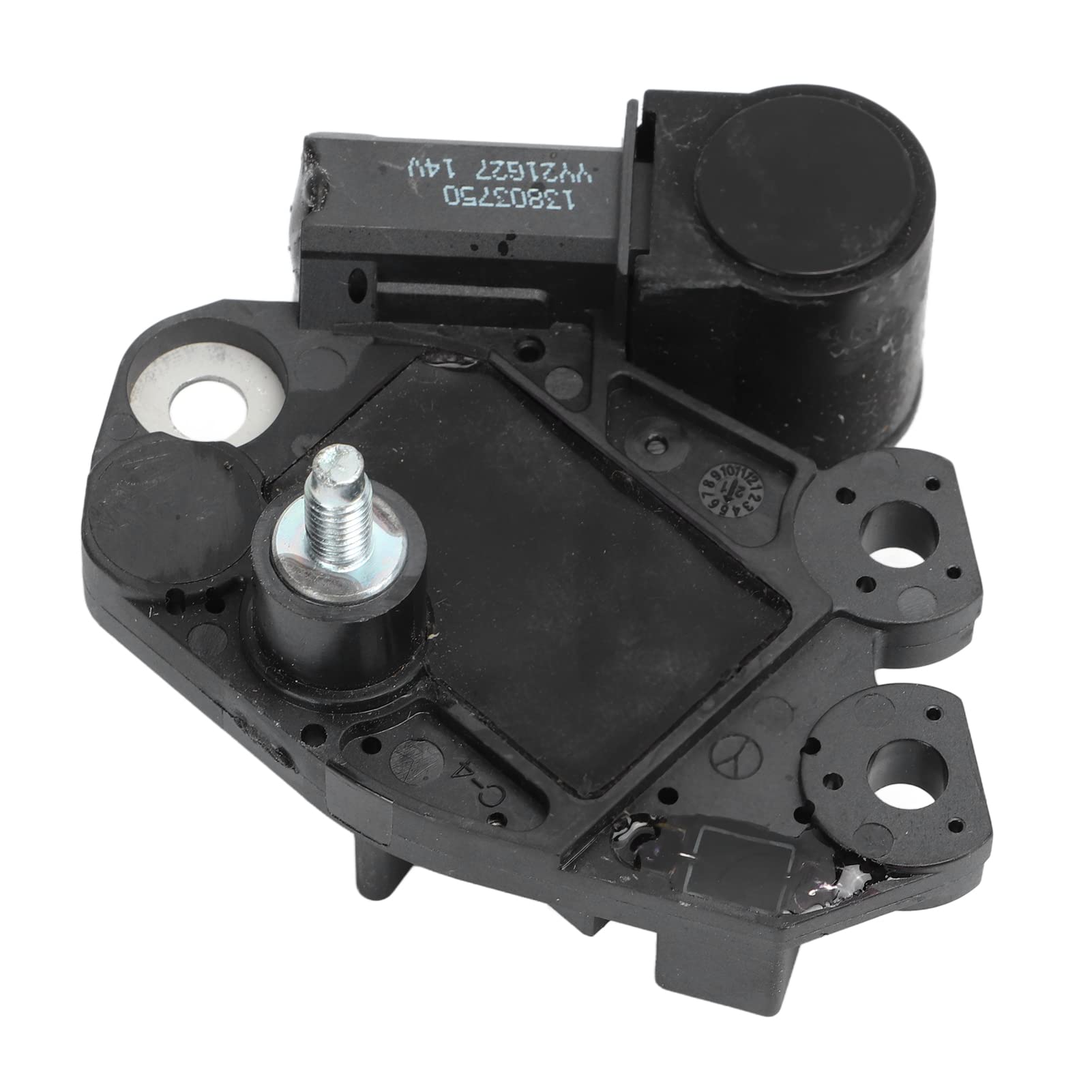 Lichtmaschinenspannungsregler, Kompatibel mit 545i 645ci X5 4.4i 4.8is – OE-Ersatz 595464 2609960 2714345 – Aluminiumlegierung und ABS-Konstruktion