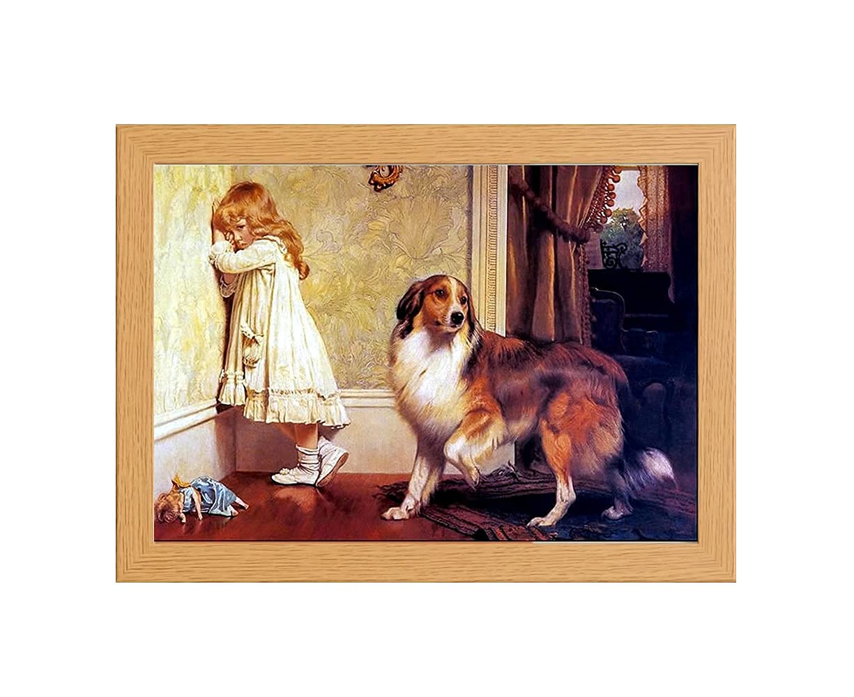 Burton Barber Print Special Pleader Fine Art Prints in Glass Fronted 10" x 13.5" Frame Victorian