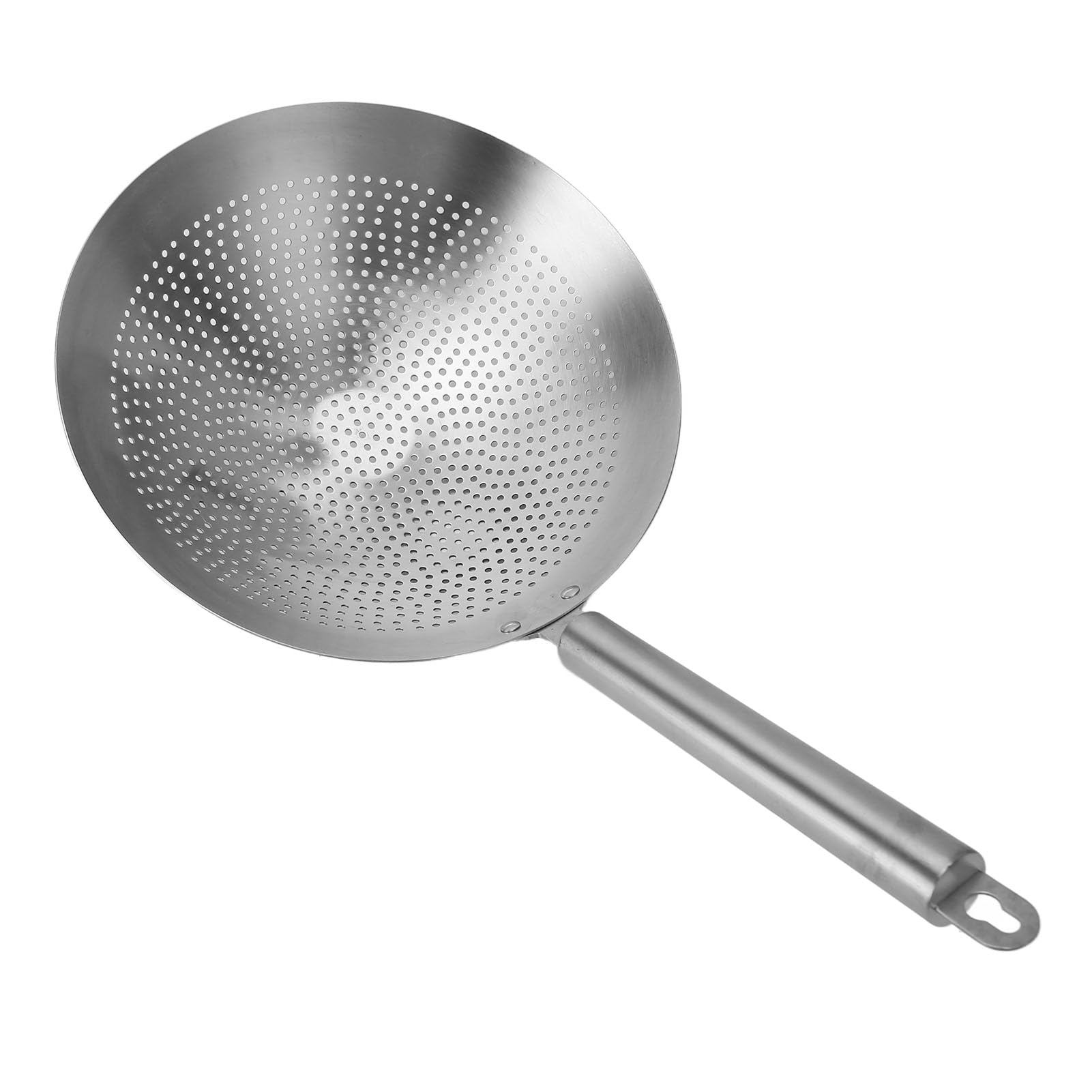 Cuillère à Passoire, Ouverture De 3 Mm, Filtre Fin En Acier Inoxydable 304, Poignée Confortable, Cuillère à Fente Pour écumoire Pour la Cuisine(26cm)